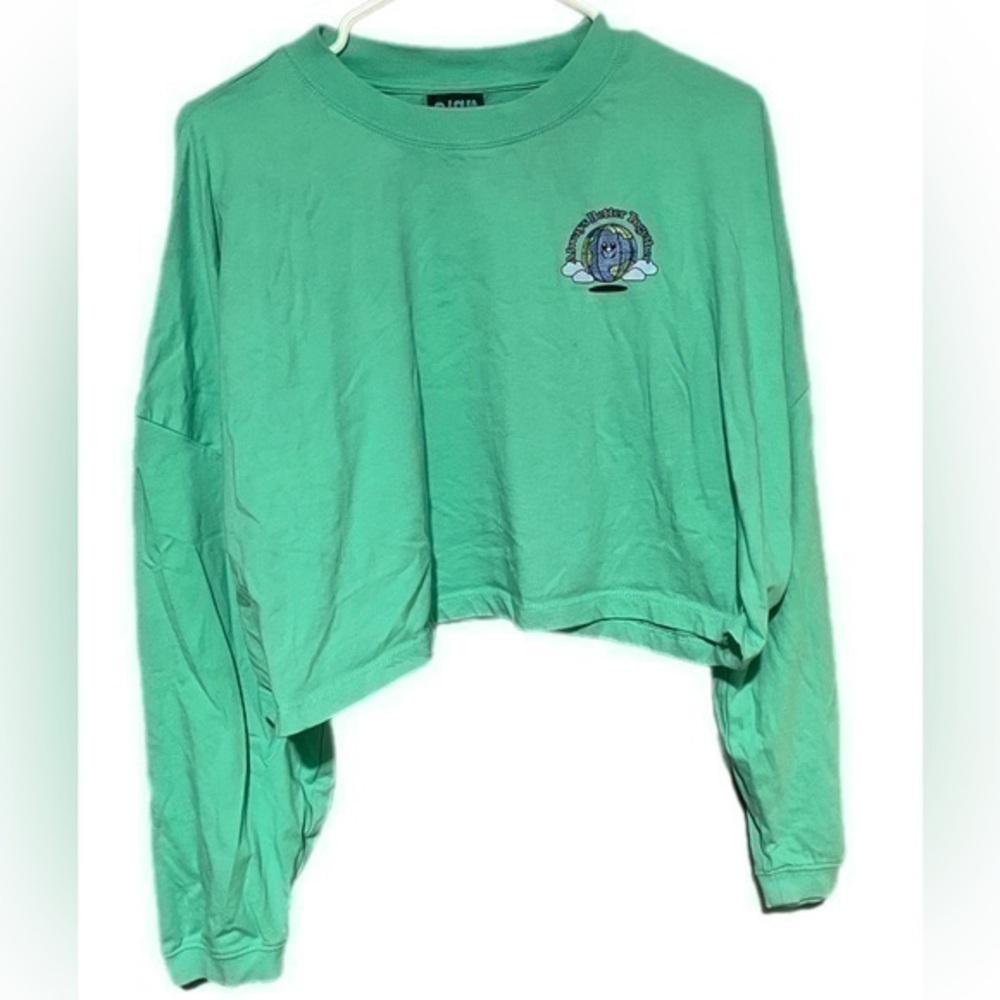 Alab always better together crop top long sleeve